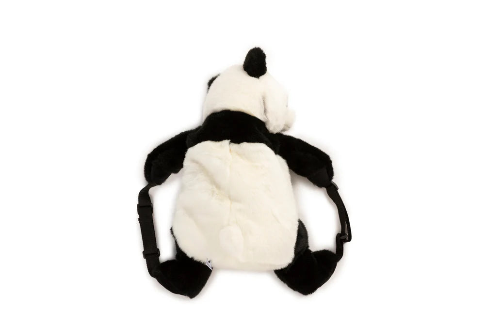 Wild & Soft Rugzakje Panda - Wit/Zwart