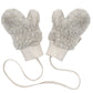Binibamba Mitaines/gants avec cordon Nuage - Gris