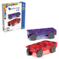 Magna-Tiles Cars 2 stuks - Uitbreidingsset - Geschikt vanaf 3 jaar - Rood/Paars