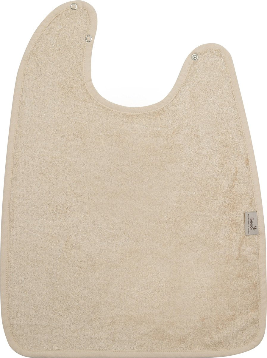 Timboo XXL Bibs set of 3 colors - Extra soft - Frosted Almond/Mellow Mauve/Whisper Green - 37x50cm