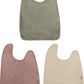 Timboo XXL Bibs set of 3 colors - Extra soft - Frosted Almond/Mellow Mauve/Whisper Green - 37x50cm