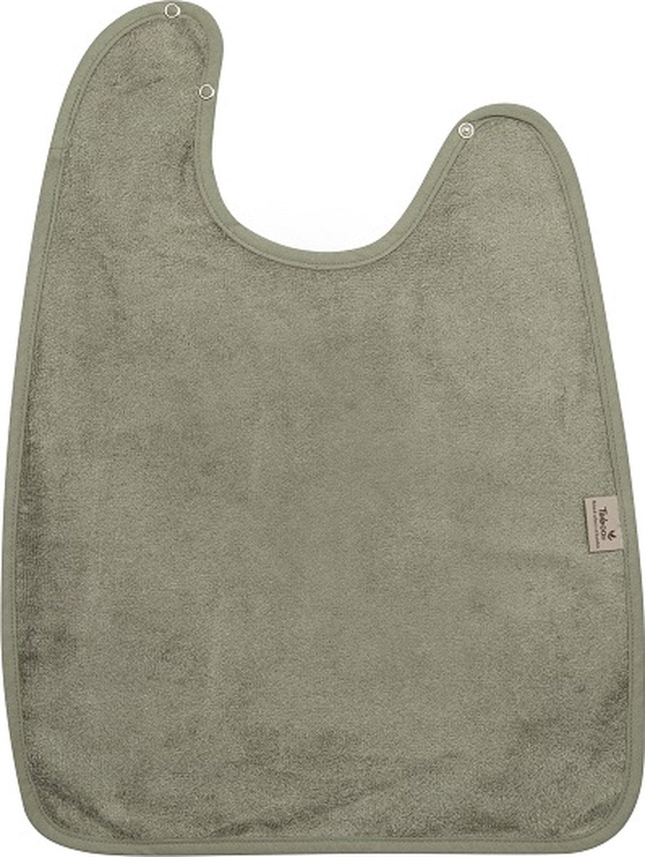 Timboo XXL Bibs set of 3 colors - Extra soft - Frosted Almond/Mellow Mauve/Whisper Green - 37x50cm