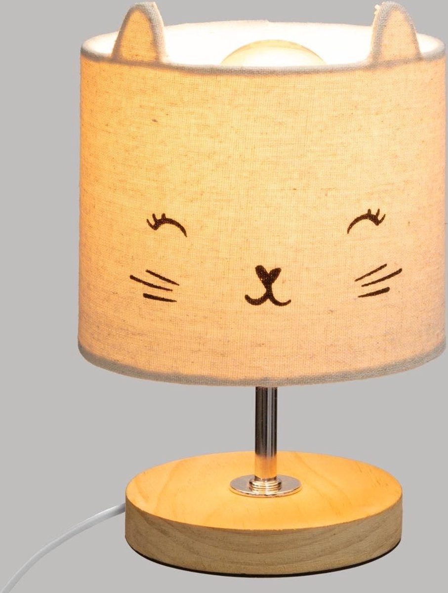 BEAU by Bo Night lamp cat with 3 LED lamps E14