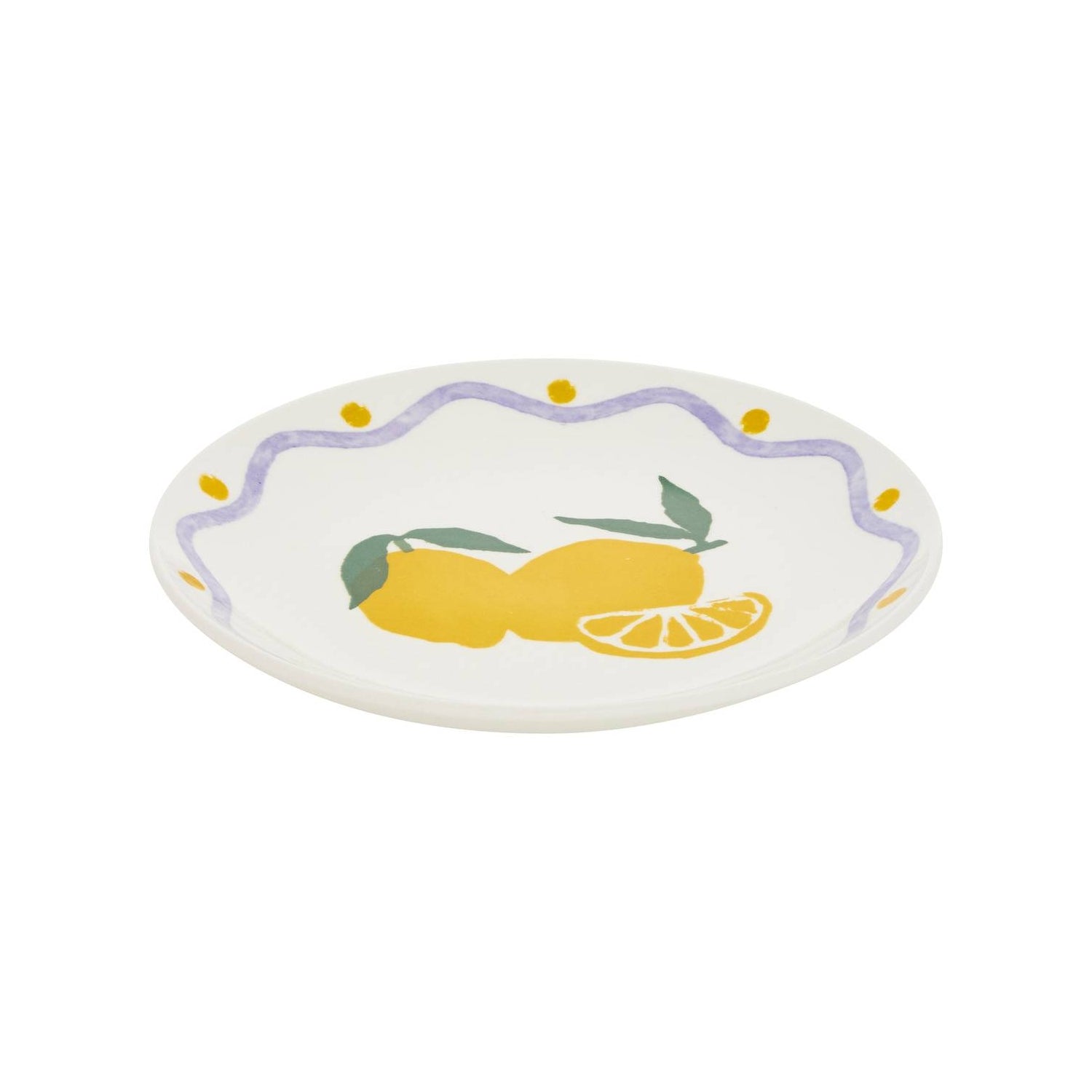Secret de Gourmet Fruity Citroen Plat bord - Ø19cm - Set van 6 stuks