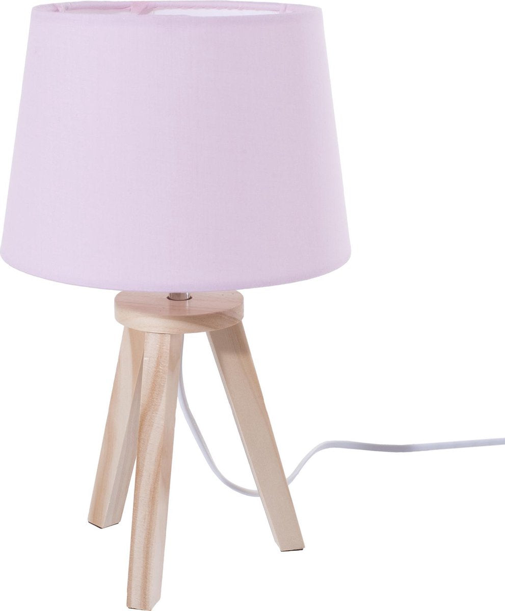 Lampe de table - 3 Pieds - Rose - 25W