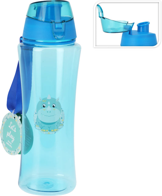 Maison &amp; Style Gourde de sport/gourde Dino 650ml - Bleu