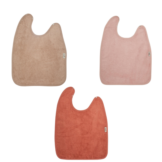 Timboo XXL slabben set van 3 - Extra zacht - Apricot Blush/Savannah Sand/Misty Rose