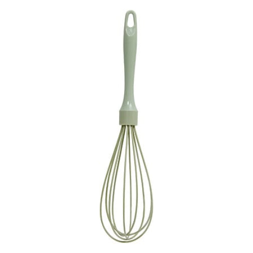 5Five Siliconen Gebak set - Klopper, pannenlikker en kwast - Groen