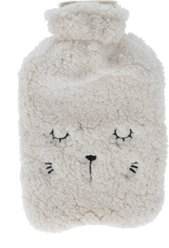 Home & Styling Warmwaterkruik Beertje - 40x10cm - Wit