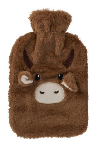 Home & Styling Warmwaterkruik Koe - 2L - 33cm - Bruin