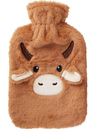 Home & Styling Warmwaterkruik Koe - 2L - 33cm - Lichtbruin