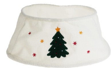 Home & Styling Kerstboomrok Kerstboom - Ø60cm - Wit