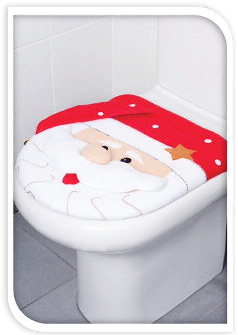 Home & Styling Kerst WC-hoes - Santa