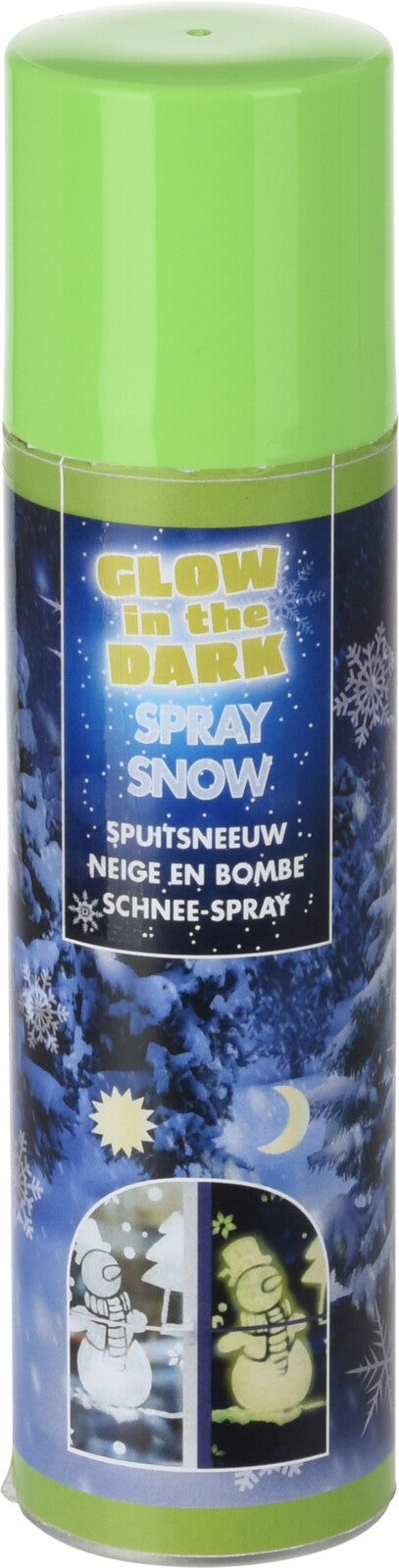 Home & Styling Sneeuwspray - Glow in the Dark - Spuitbus - Nepsneeuw - 150ml