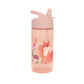 Petit Monkey Drinkfles Woodland - Pink