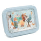 Petit Monkey Bentobox Bonfire Animals Back to School - Blauw