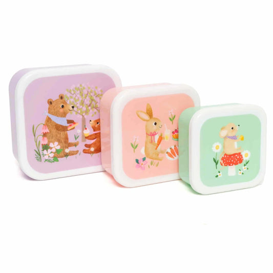 Petit Monkey Snackdozen Animals Picnic Back to School - Multi