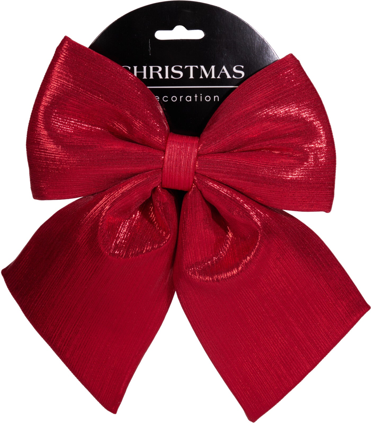 Home & Styling Kerstdecoratie/Kerststrik - Set van 4 stuks - 23cm - Rood