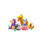 Hey Clay Animals 15 potjes - Droogklei - Via app - Geschikt vanaf 3 jaar - Multi