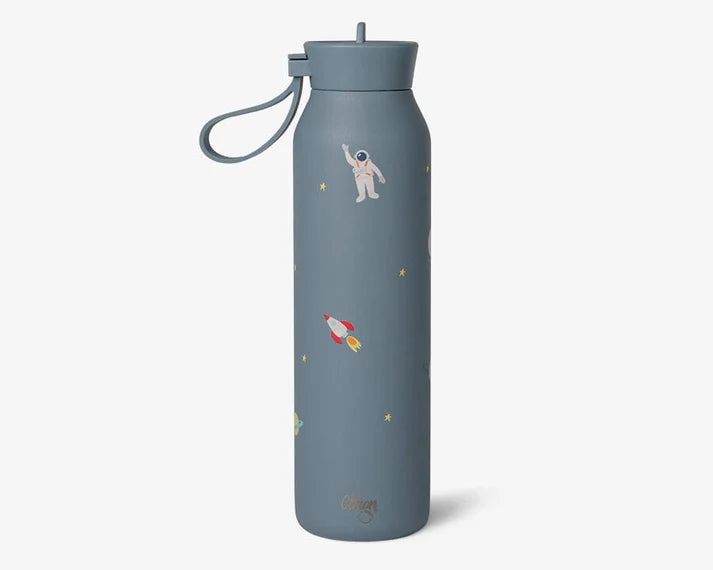 Citron Thermo Drinkfles - 500ml - Ø6xH24cm - Spaceship