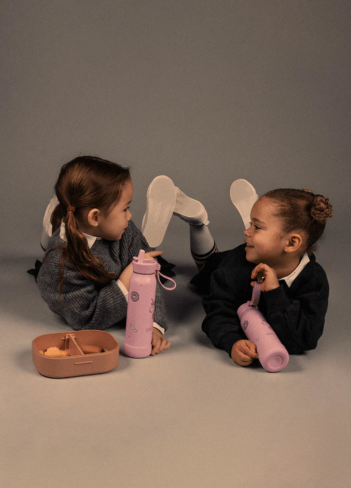 BEAU by Bo Citron Back to school set - Kleine Lunchbox/Drinkfles 350ml/3 Snackdozen - Stormy Unicorn