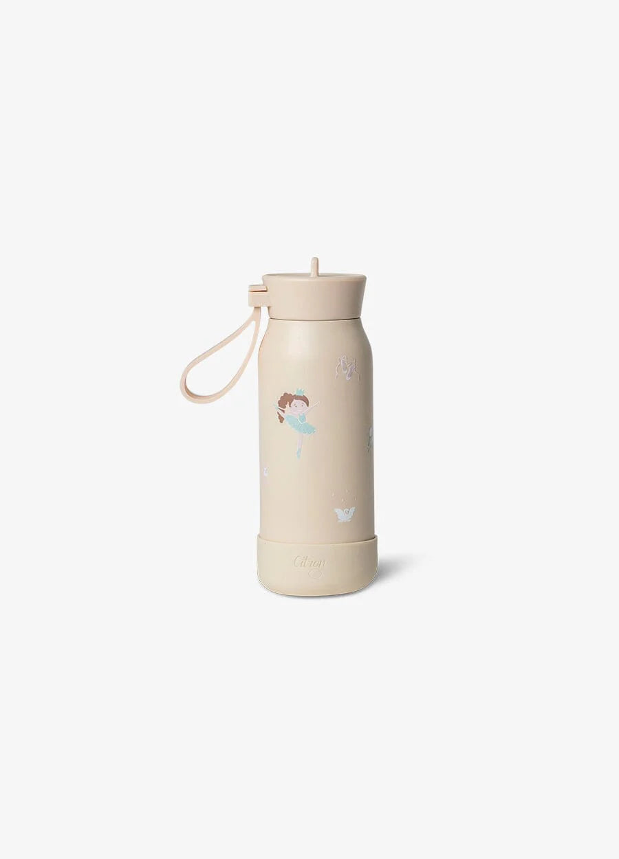 Citron Thermo Drinkfles - 250ml - Ø6xH17cm - Ballerina