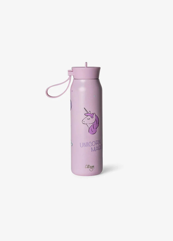 Citron Thermo Drinking bottle - 350ml - Ø6xH21cm - Ballerina