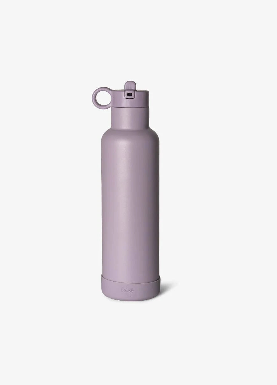 Citron Thermo Drinkfles - 750ml - Ø7xH28cm - Purple