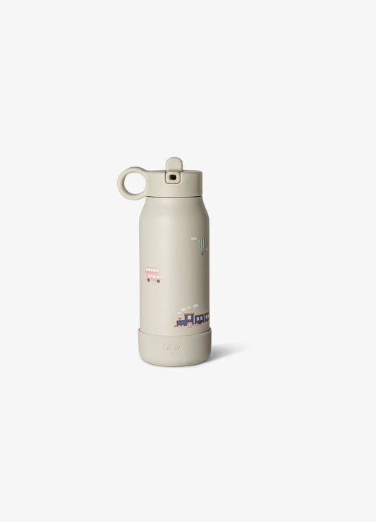 Citron Thermo Drinkfles - 250ml - Ø6xH17cm - Vehicles