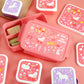 A Little Lovely Company Back to school set - Drinkfles RVS/Snackdozen/Bentobox - Fun