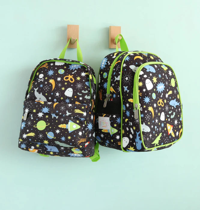 A Little Lovely Company Back to school - Rugzakje - Galaxy