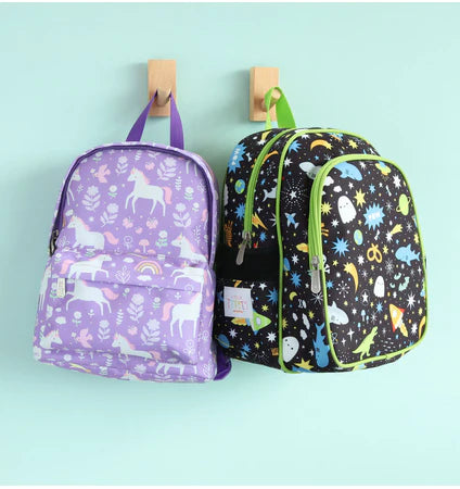 BEAU by Bo A Little Lovely Company Back to school set - Rugzak/Drinkfles/4 Snackdozen/Bentobox - Unicorn Dreams