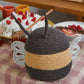 Lorena Canals Panier de Rangement Baby Bee - Planet Bee - Ø15x15cm 