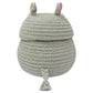 Lorena Canals Mini Opbergmand Henry the Hippo - 15x17x17cm