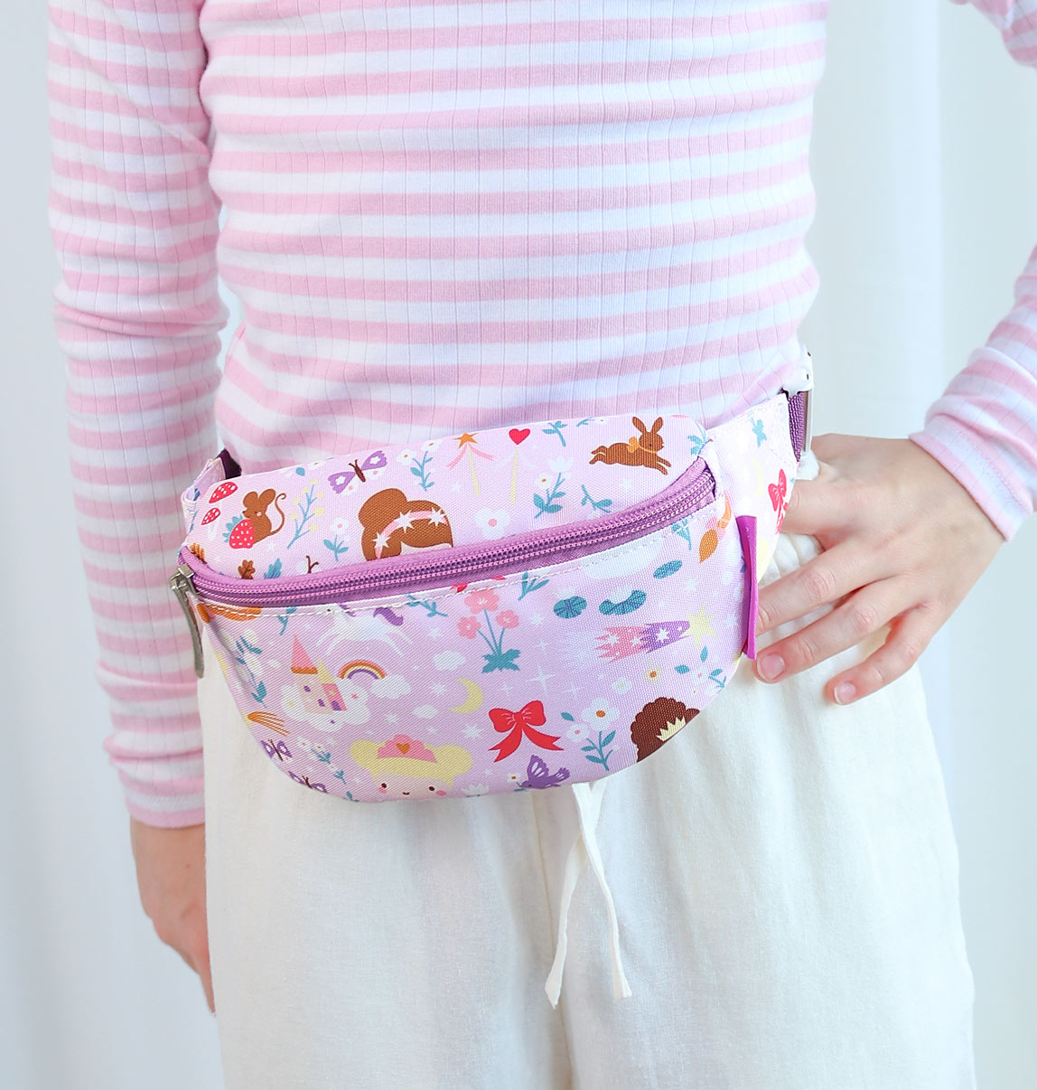 A Little Lovely Company Heuptasje - 23x13x5cm - Princesses