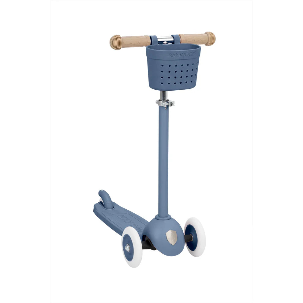 Banwood Kids Eco Scooter - In hoogte verstelbaar - Deep Sea