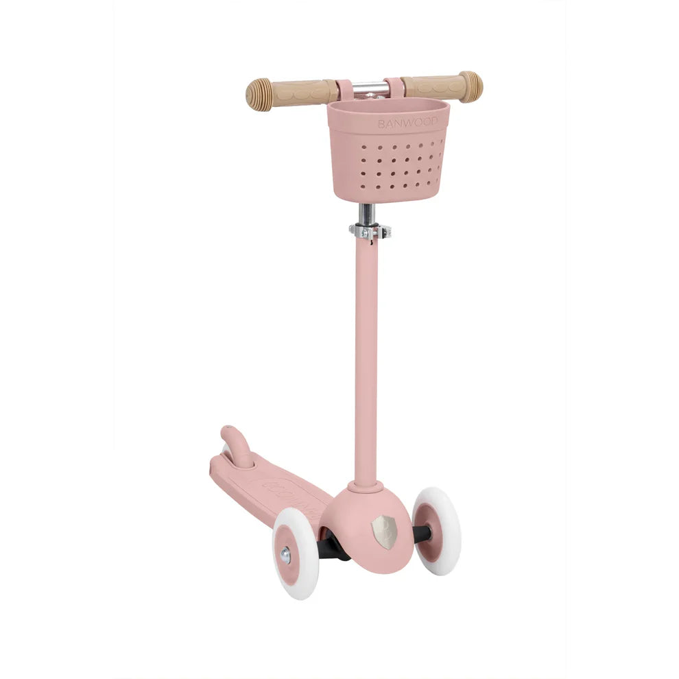 Banwood Kids Eco Scooter - In hoogte verstelbaar - Dusty Rose