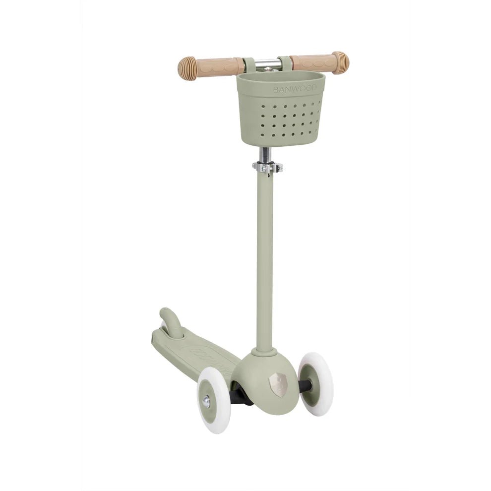 Banwood Kids Eco Scooter - In hoogte verstelbaar - Olive