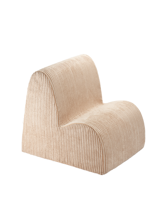 Wigiwama Corduroy Cloud Chair / Fauteuil - 60x50x50cm - Brown Sugar