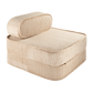 Wigiwama Corduroy Flip Chair / Fauteuil de couchage - 65x60x25cm - Cassonade