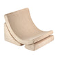 Wigiwama Corduroy Moon Chair / Fauteuil - 80x65x55cm - Brown Sugar
