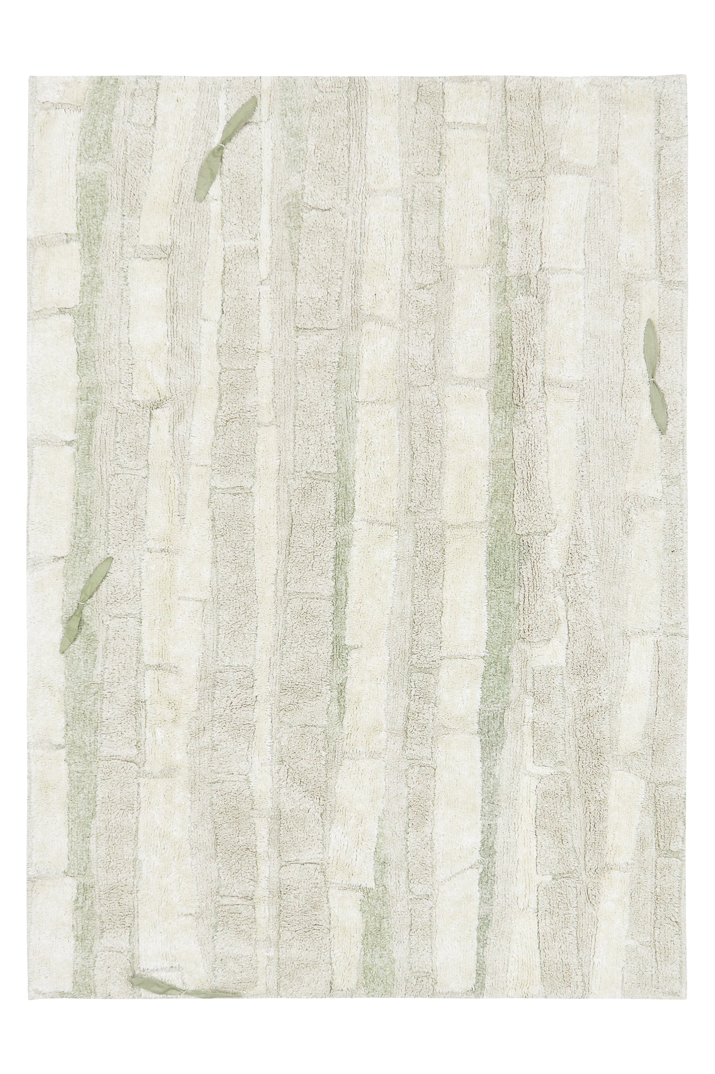 Lorena Canals Wasbaar katoen vloerkleed - Bamboo Forest - 120x160cm