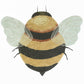 [PRE-ORDER eind mei] Lorena Canals Wasbaar katoen vloerkleed - Planet Bee - Bee - 115x150cm