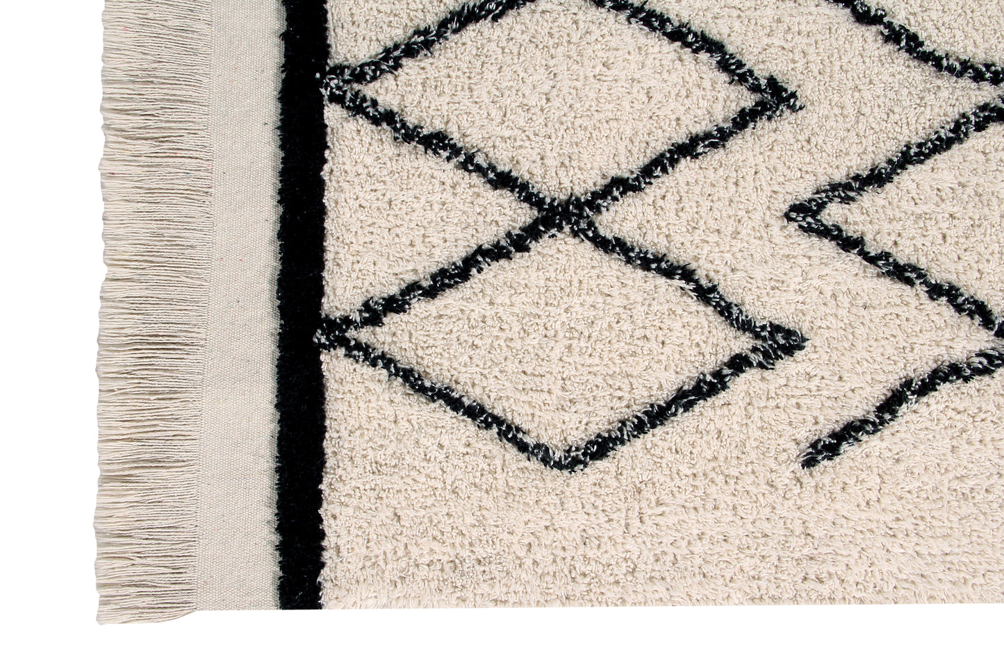 Lorena Canals Washable cotton feeding rug - Bereber Crisscross S - 120x170cm