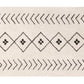 Lorena Canals Tapis d'alimentation en coton lavable - Bereber Rhombs M - 140x210cm