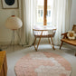 Lorena Canals Washable cotton rug - Planet Bee - Honeycomb Rose - Ø140cm