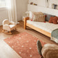 Lorena Canals Washable cotton rug - Mini Dot Chestnut - 100x150cm