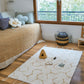 Lorena Canals Washable cotton rug - Planet Bee - Pollination - 90x130cm