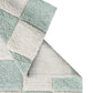 Lorena Canals Washable cotton rug - Tiles Blue Sage - 120x160cm
