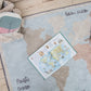 Lorena Canals Wasbaar katoen vloerkleed - Vintage Map - 140x200cm